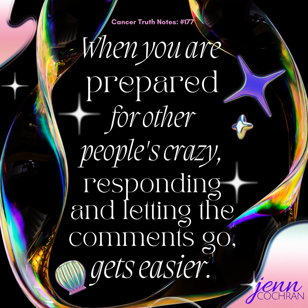 Day 177 When you are prepared for other peoples crazy