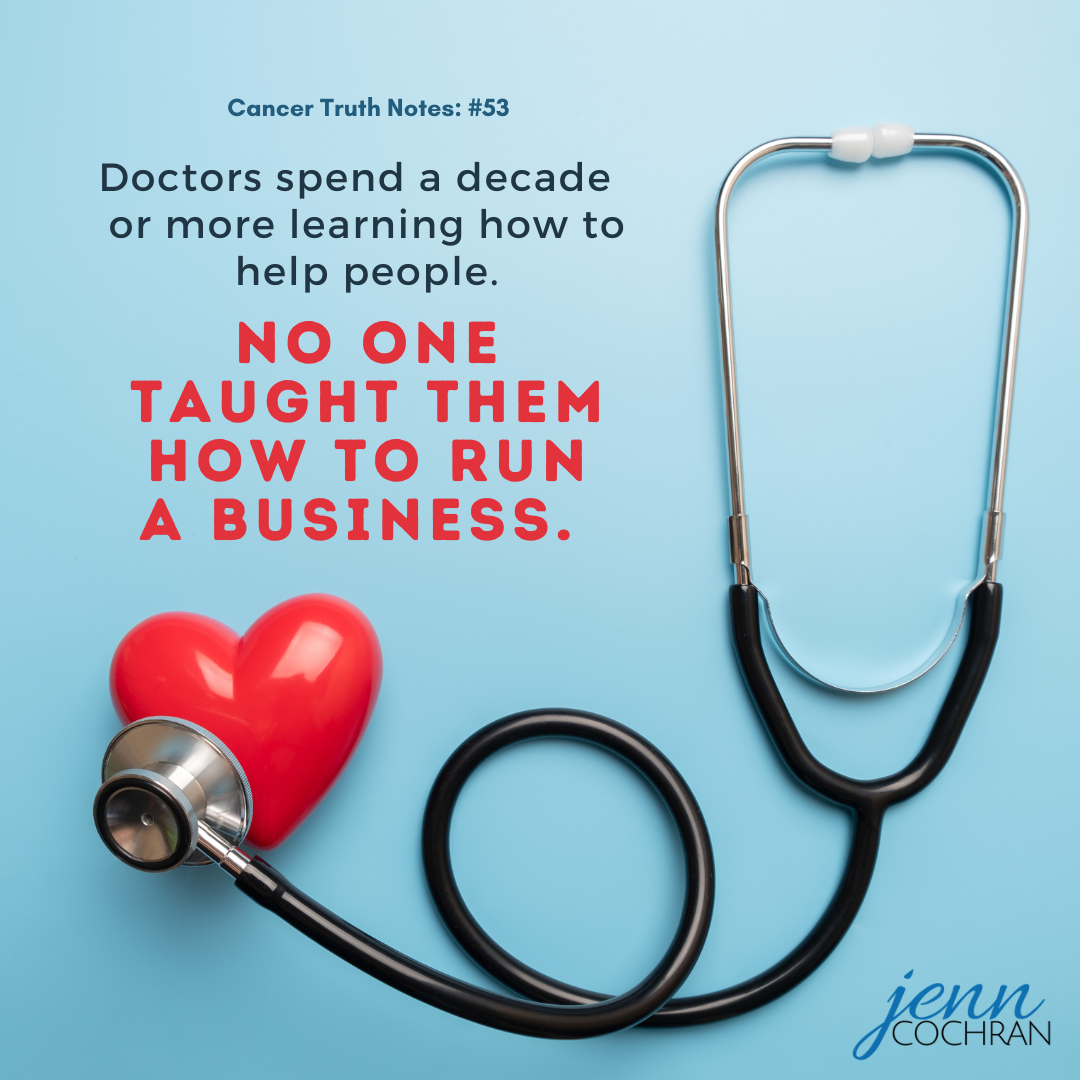 Day 53 Doctors spend a decade or more learning how to help people.