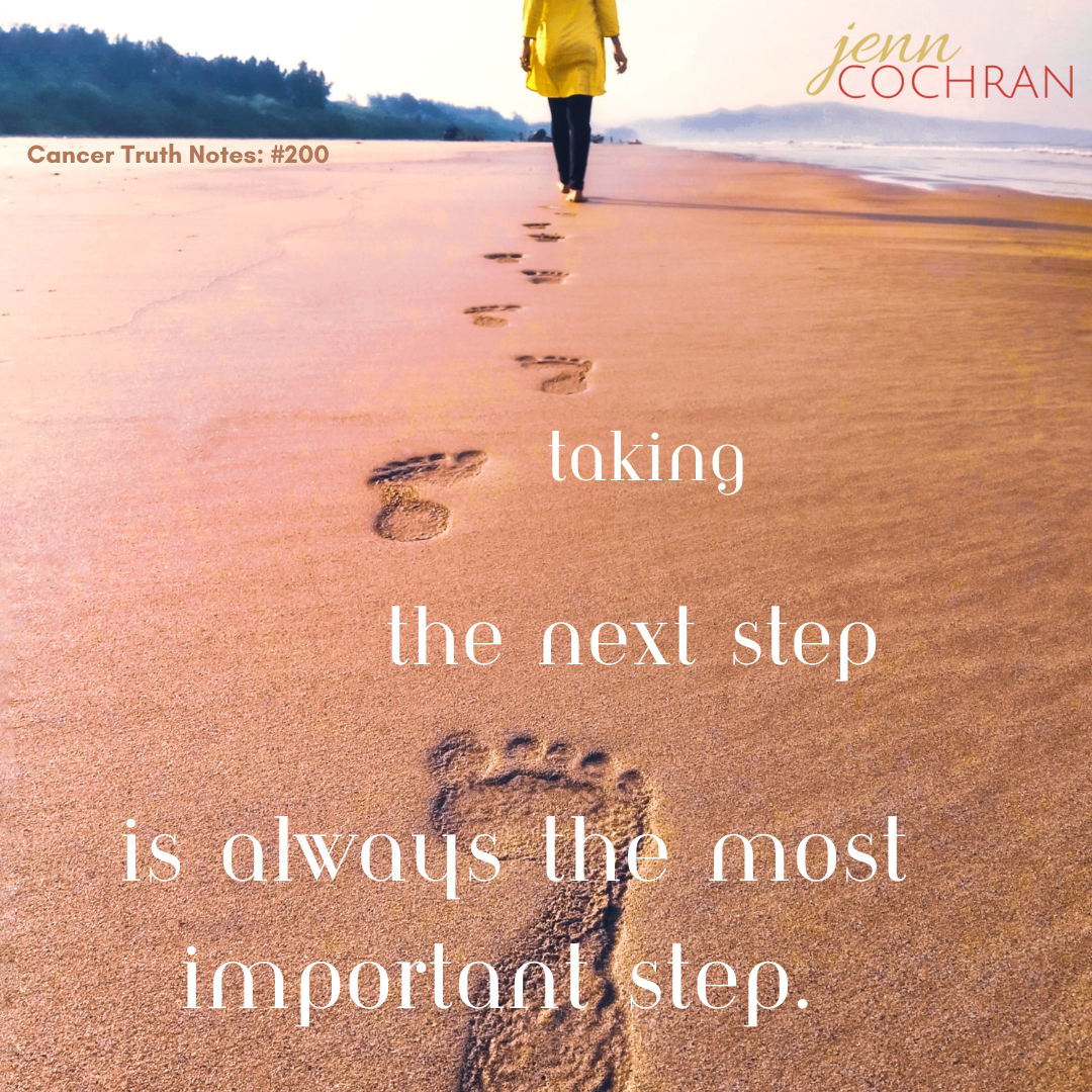 Day 200 Taking the next step