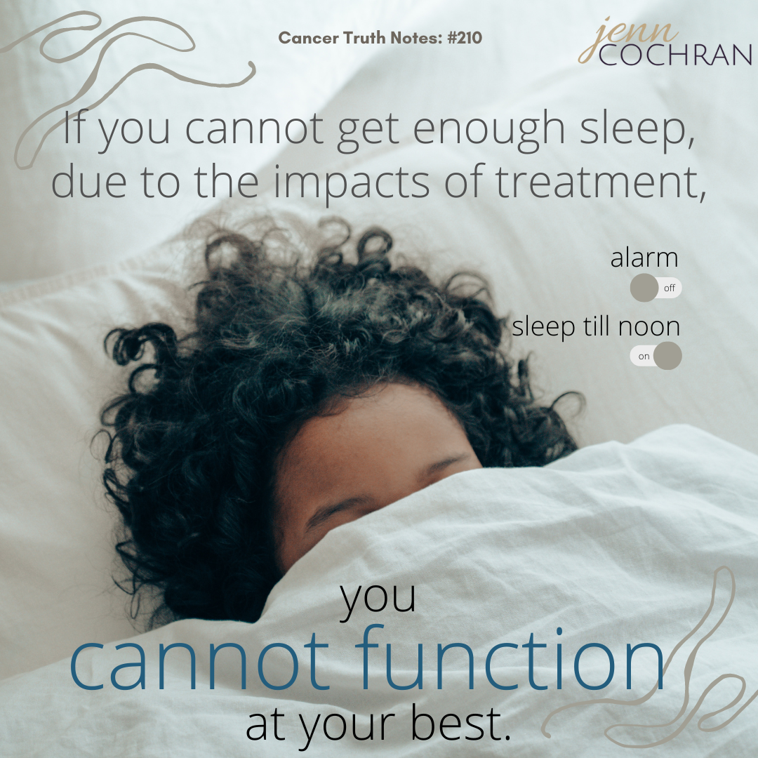 Day 210 if you cannot get enough sleep
