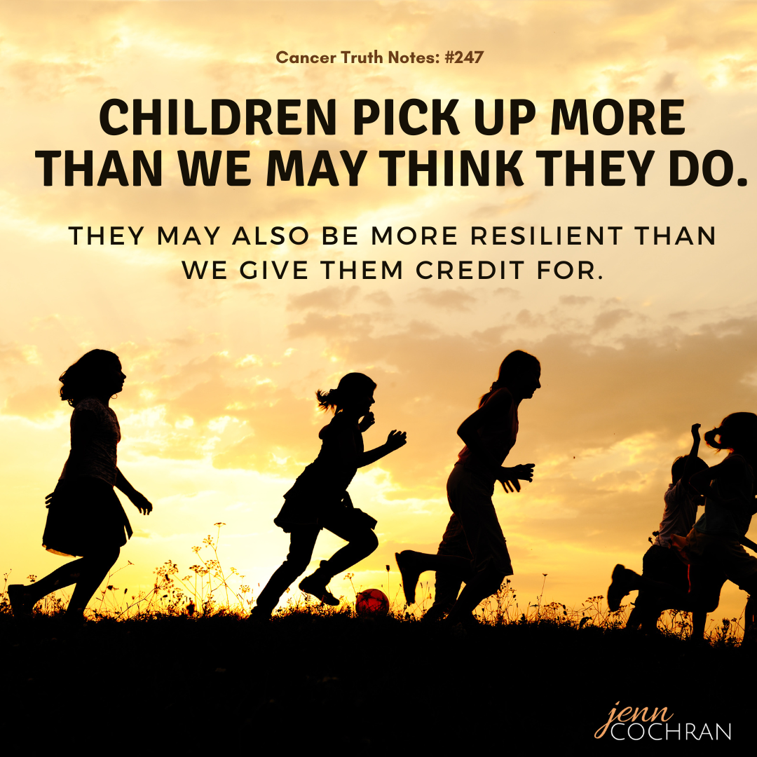 Day 247 Children pick up more than we think they do.